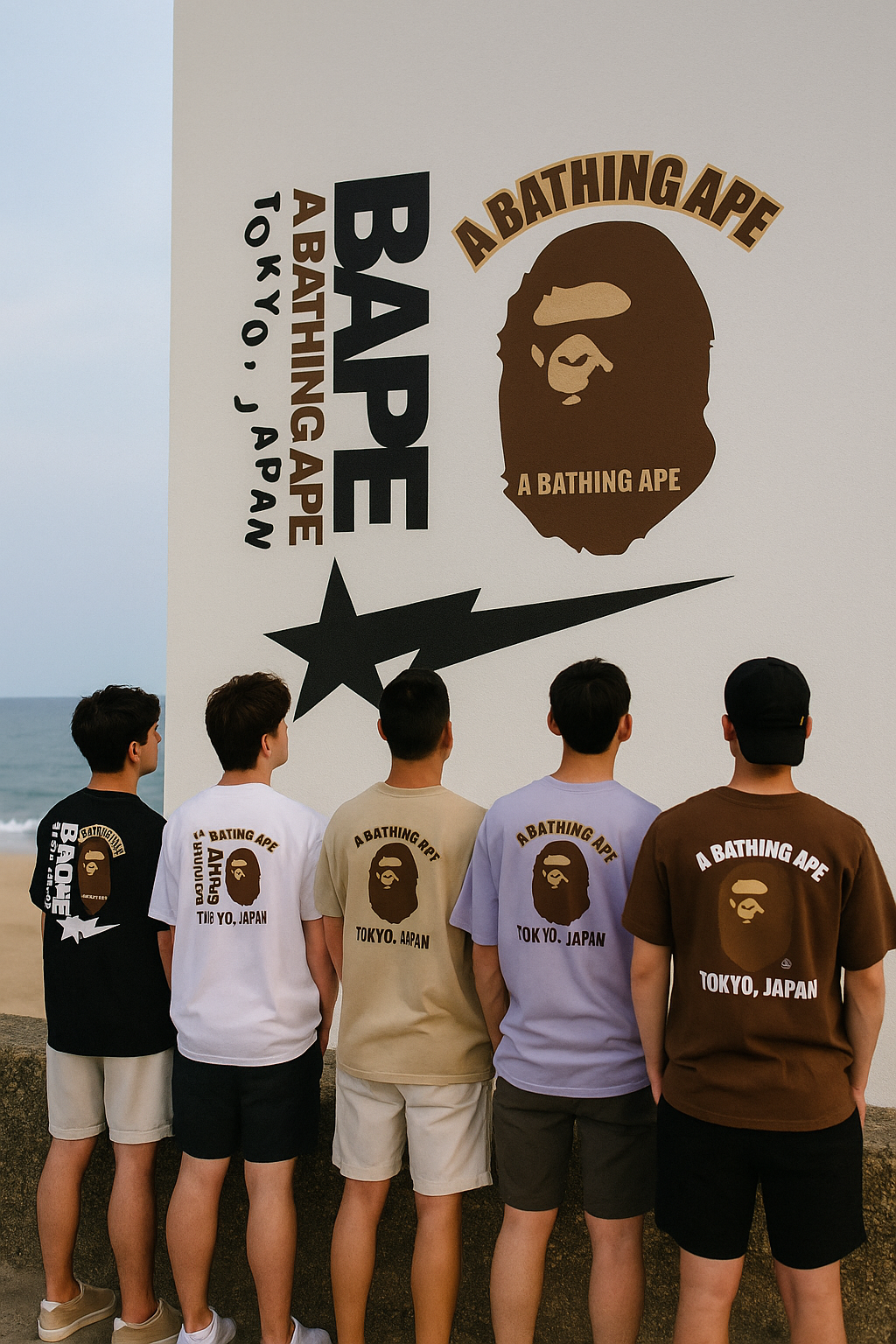 BAPE: TEE-SHIRTS A BATHING APE (BAPE)