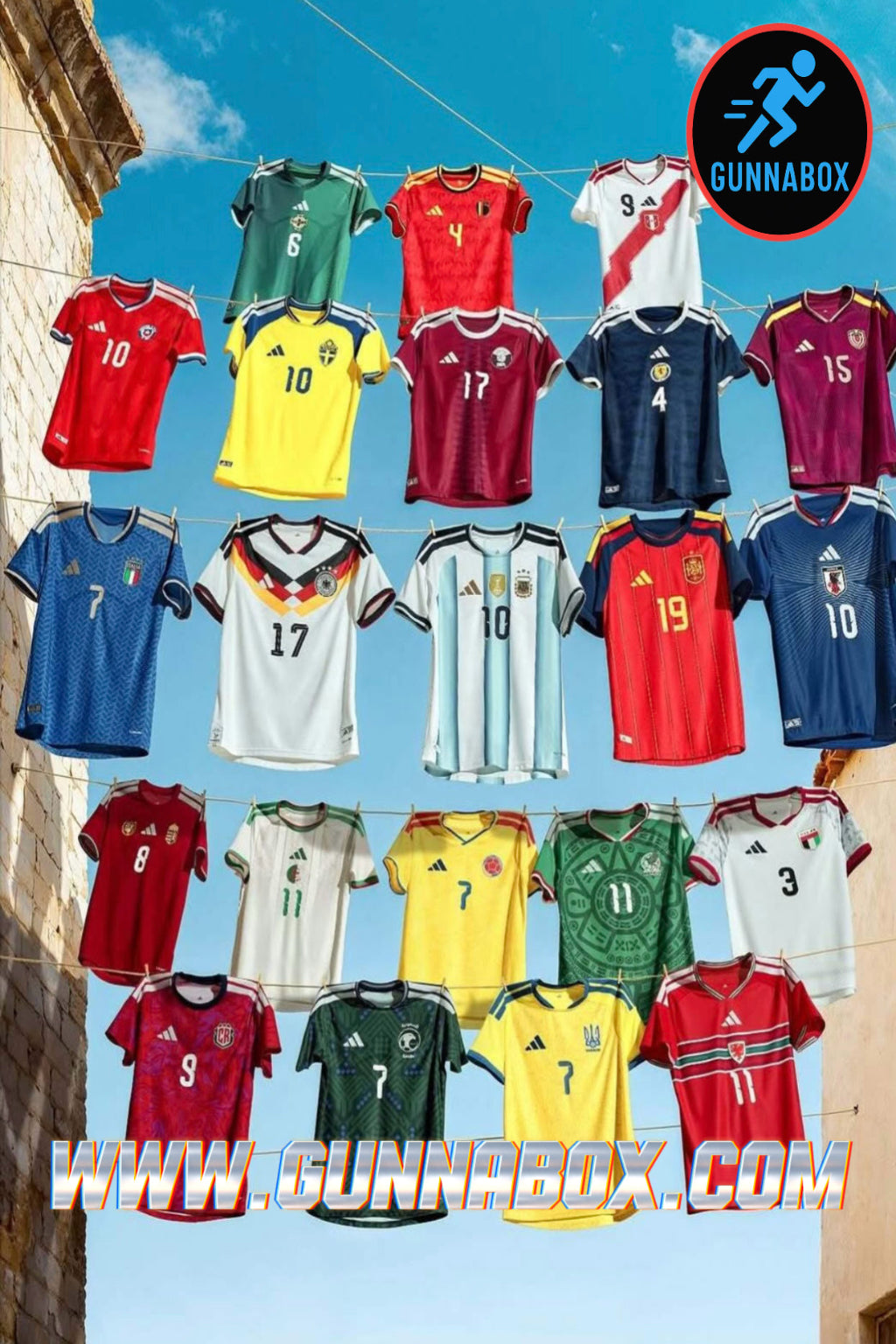 1.1 MAILLOTS DE FOOT COUPE DU MONDE